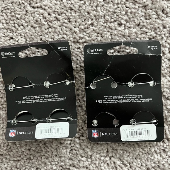 NFL Button Pack Sets - Picture 2 of 2